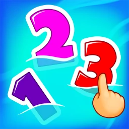 Symbol von Zahlen 123 - Kinder Lernspielе